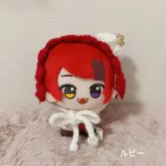 ぬい服 いちごのヘッドドレス ちびぐるみ 莉犬くん