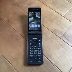 P-01H 折りたたみ式携帯電話　【ジャンク品】　ACアダプタ付