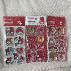 マイメロディ　ウォーターシール　3点セット　韓国限定　サンリオ 正規品