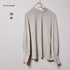 AG by aquagirl シフォンブラウス　フリルシャツ　キレイめ　M 38のサムネイル