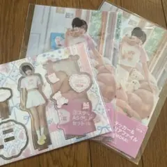 エニマイくじ SWEET COZY TIME アクリルスタンド　クリアファイル