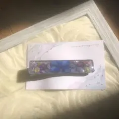 レジンヘアクリップ八重アジサイ