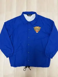 希少 Cloveru クローバル 渡辺タイガー コーチジャケット 青 M
