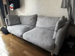 グレーのソファ　ニトリ