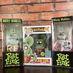 Rat Fink 3体セット Wacky Wobbler ラットフィンク
