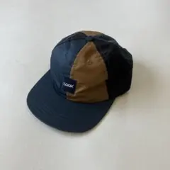 未使用　LQQK STUDIO / CAP / NAVY x BROWNのサムネイル