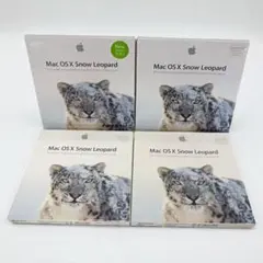 八6192【新品未開封】Apple Mac OS X Snow Leopard