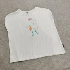 SERAPH キッズ Tシャツ 140cm ホワイト　金川カモメコラボのサムネイル