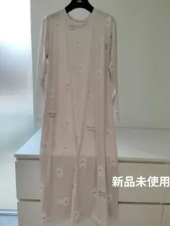 GELATO PIQUE ジェラートピケ モチーフ3柄 ワンピース 長袖　ドレス