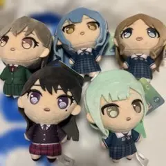 バンドリ ぷちっしゅ CRYCHIC ぬいぐるみ マスコット 5種セット