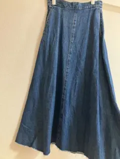 AZUL BY MOUSSY デニムフレアスカート