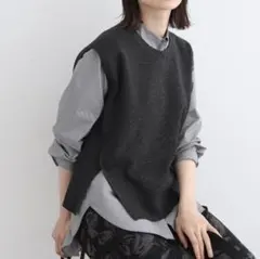 新品　大きいサイズ　インディヴィ　ベスト　15号　3L 23区 組曲自由区