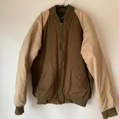 ADDICT リバーシブルブルゾン　迷彩柄　カモフラ　中綿　コットン