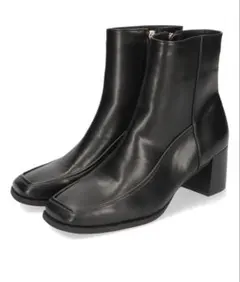 オリエンタルトラフィック スクエアトゥブーツ 黒 M 23〜23.5 ショート