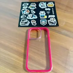 新品❤️iPhone 14 Pro Max ケース 透明 ワイヤレス充電 ピンク
