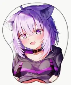 ホロライブ 猫又おかゆ 60万人記念おっぱいマウスパッド - メルカリ