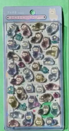 新品未開封　クーリア　ボンボンくドロップシール　正規品　アルパカ　しか　動物