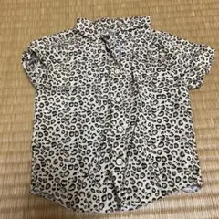 ヒョウ柄 半袖シャツ