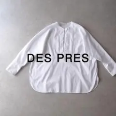 美品 デプレ トゥモローランド 2,5万円 インポート生地ブラウス C527