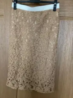 【美品】Beige. ベイジ　レース タイトスカート サイズ4