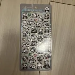 ボンボンドロップシール 正規品 パンダ