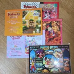 ファンダフルディズニーのポストカード12枚&シール 5枚セット