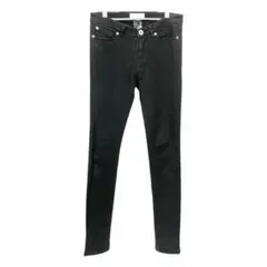 【ルスーク】 Le souk スキニー デニム パンツ ブラック 34のサムネイル