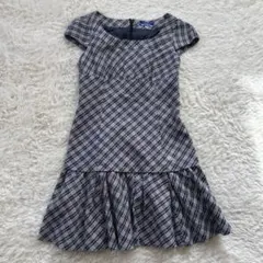 美品✨バーバリーブルーレーベル ノバチェック ダブルレザーベルト