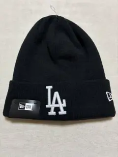 新品未使用 NEW ERA ニット帽子/ブラック