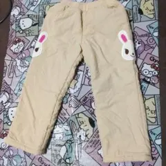 ミキハウス　裏起毛ズボン　110cm