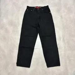 Levi’s SILVERTAB ブラックデニム バギー ワイドパンツ