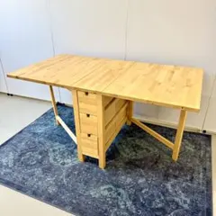 2026年最新】IKEA NORDENノールデン ゲートレッグテーブルの人気