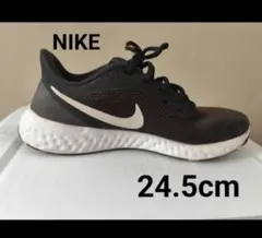 NIKE ナイキ レボリューション ランニングシューズ 24.5cmブラックのサムネイル
