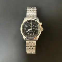 完動美品【二次電池新品】SEIKO サス ミリタリー 5M42-0G20 黒 - メルカリ