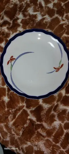 オーキッドレース深皿5枚 箱(無し)