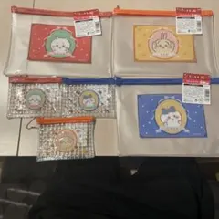 ちいかわ フラットポーチ ミニポーチ 6点セット