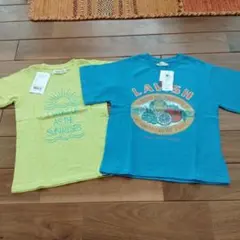 新品 Bobson 半袖Tシャツ 2枚セット 130cmのサムネイル