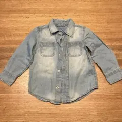 baby GAP デニムシャツ（ライトブルー）　2years 95㎝　ギャップ