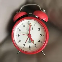 ELLE 置時計 レトロ 時計 昭和 ジャンク品