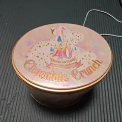ディズニー 40周年記念 チョコレートクランチ缶プレミアム