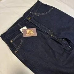 【90s Dead stock】Lee 102 日本製 32×34 濃紺のサムネイル
