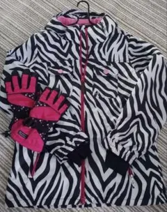 スキーウェア オーシャンパシフィック ゼブラ柄