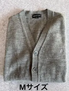 SIMPLE LIFE Vネックカーディガン　メンズM