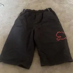 PUMA ブラック ハーフパンツ 150