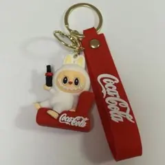②ラブブ　コカコーラ　キーホルダー