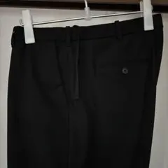 ユニクロ　スマートアンクルパンツ　丈長め　ブラック　スラックス 型番482888