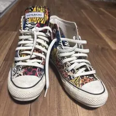 converse×CASTELBAJACコラボ　ハイカット　アニマル柄　23cm