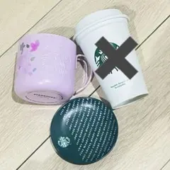 Starbucks ステンレスマグ桜/ホリデーノベルティ ミニプレート