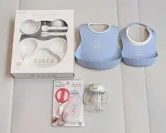 離乳食用品セット　ジェラートピケ　ベビービョルン