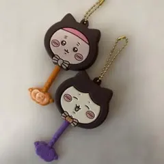 ちいかわ ロリポップ ハチワレ 古本屋 ラバーキーホルダー 2個セット